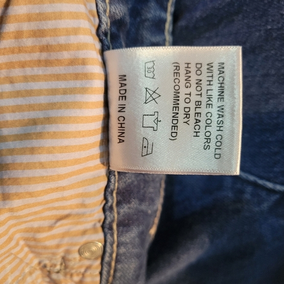 Womens Inherit Clothing Co Blue Denim Aline Skirt. Size 12 - Picture 5 of 7